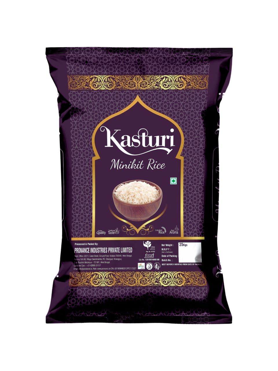 Kasturi brown rice bag